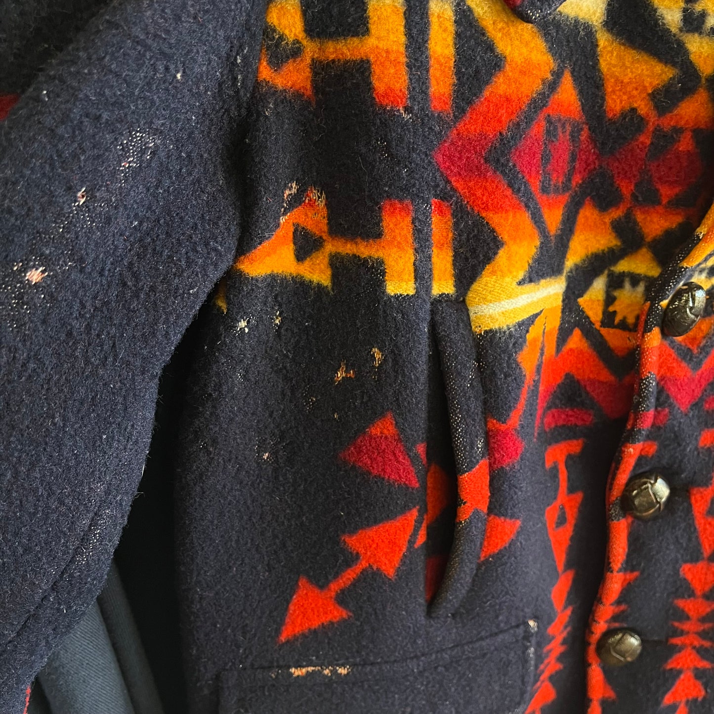 Rare Vintage 1970’s Pendleton Wool Coat- Sz Women’s Med/Lg