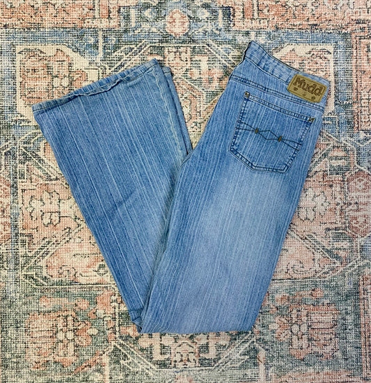 Y2K Mudd Brand Low Rise Flare Jeans- 29” Waist