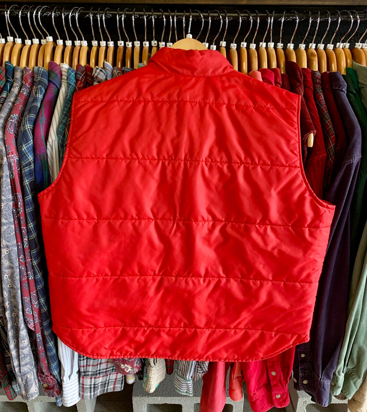 True Vintage 1960’s Sears Brand Puffer Vest- Sz Lg