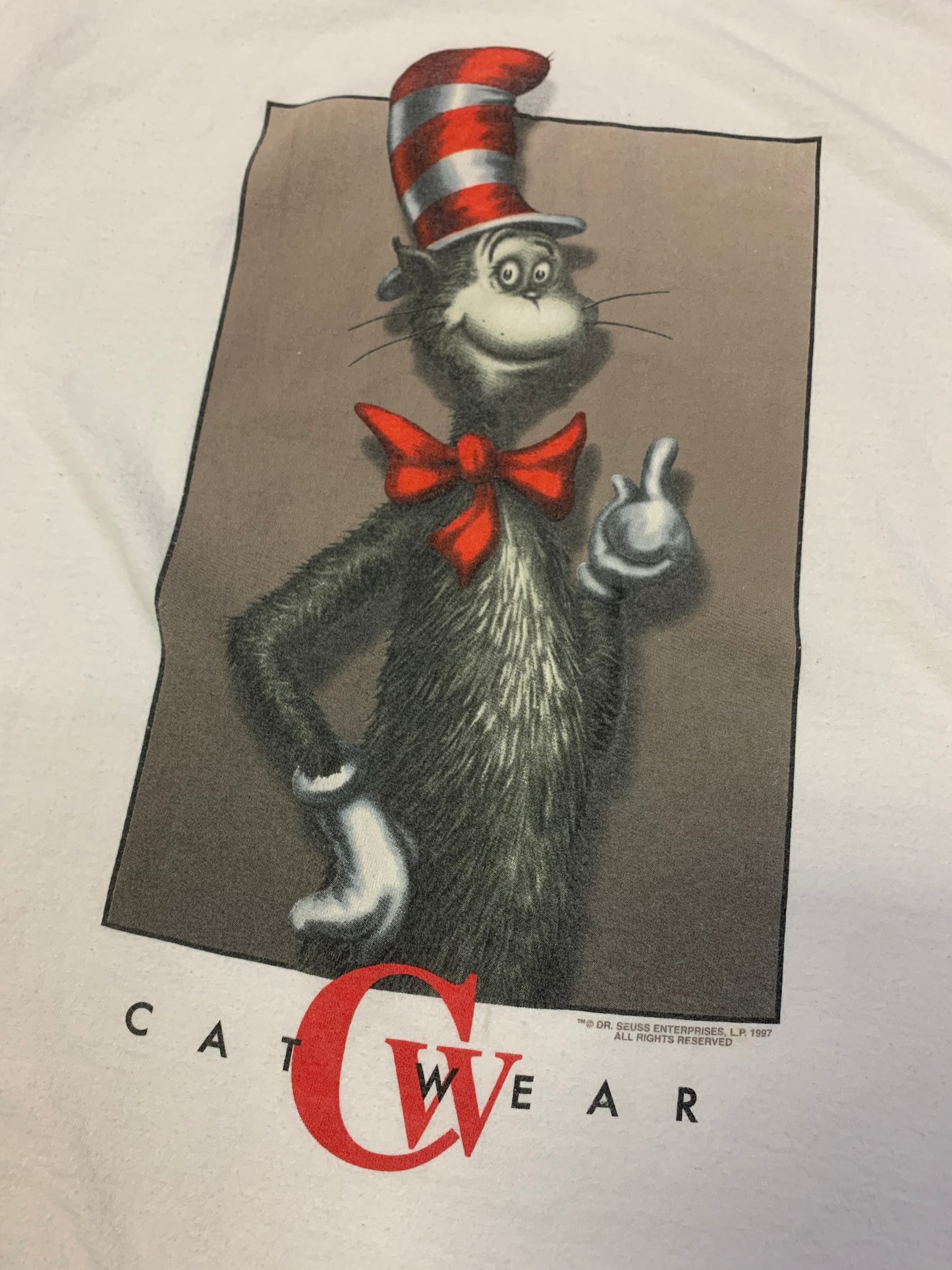 Vintage 90’s Dr Suess Cat in the Hat Tee- Sz XL