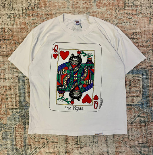 Vintage 90’s B. Kliban Cat Art Tee- Sz Med