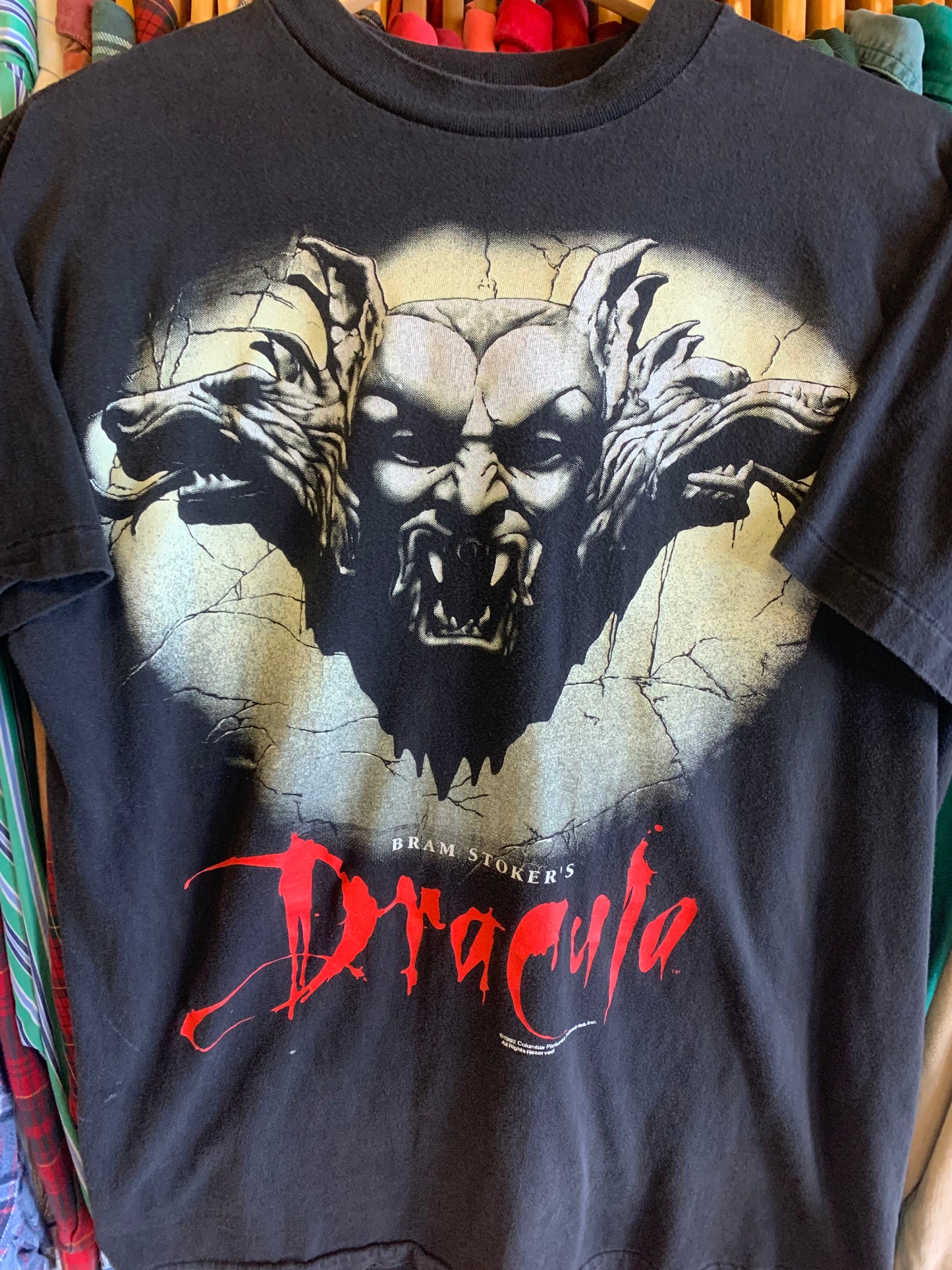 Vintage 1992 Dracula Movie Promo Tee- Sz Lg