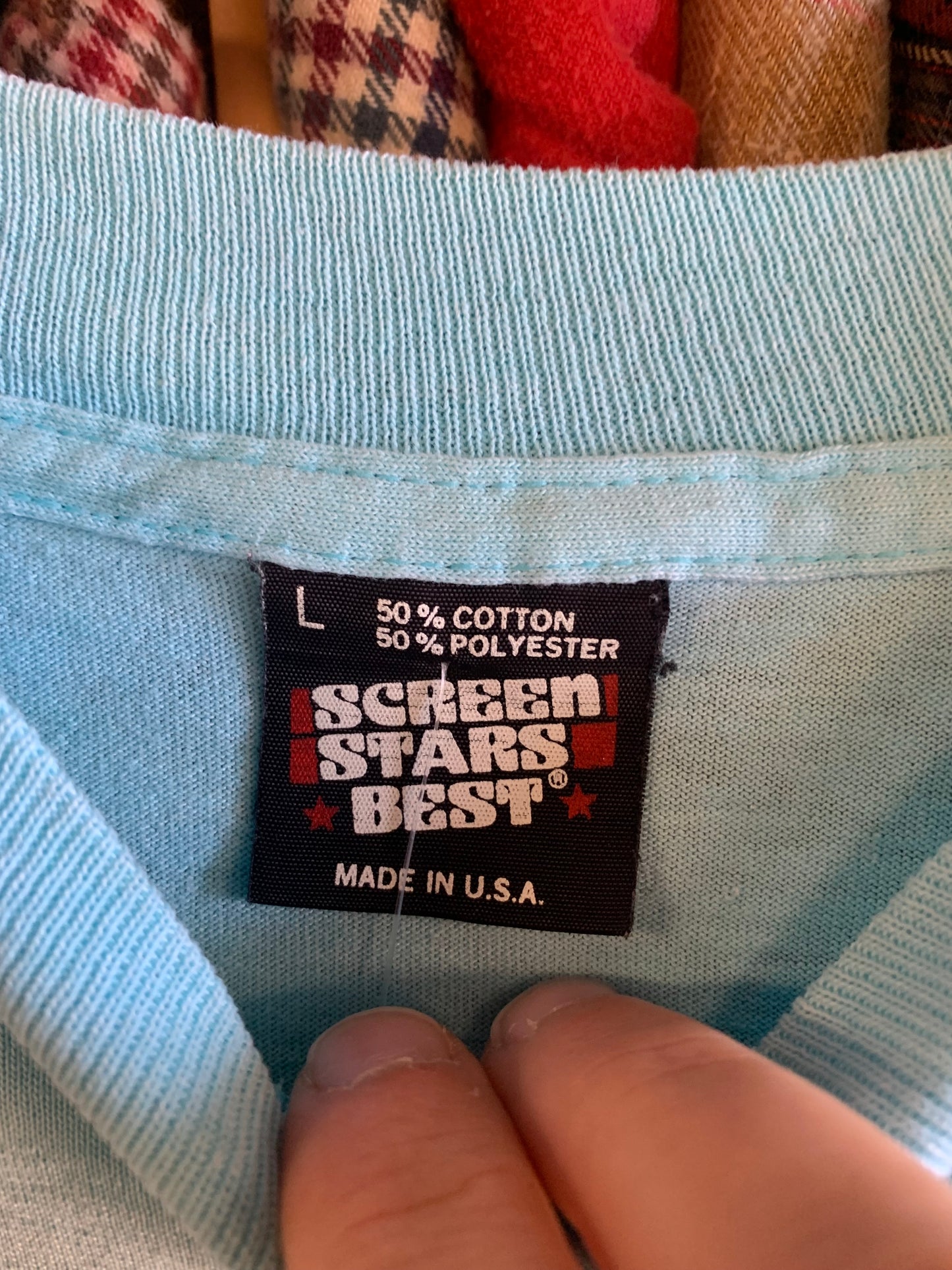 Vintage 80’s Newport Oregon Performing Arts Tee- Sz Lg