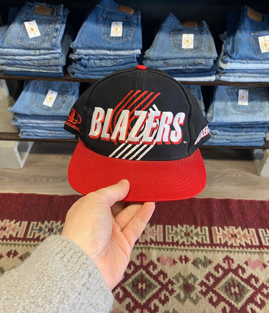 Vintage 90’s Blazers “Big Logo” Snapback Hat