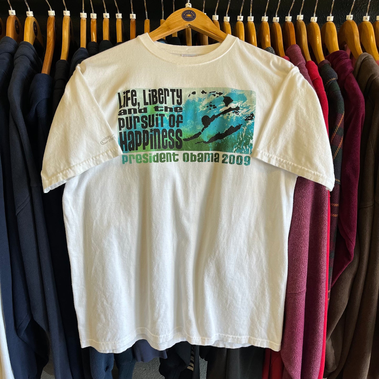 Rare “Surf” Obama Tee- Sz Med