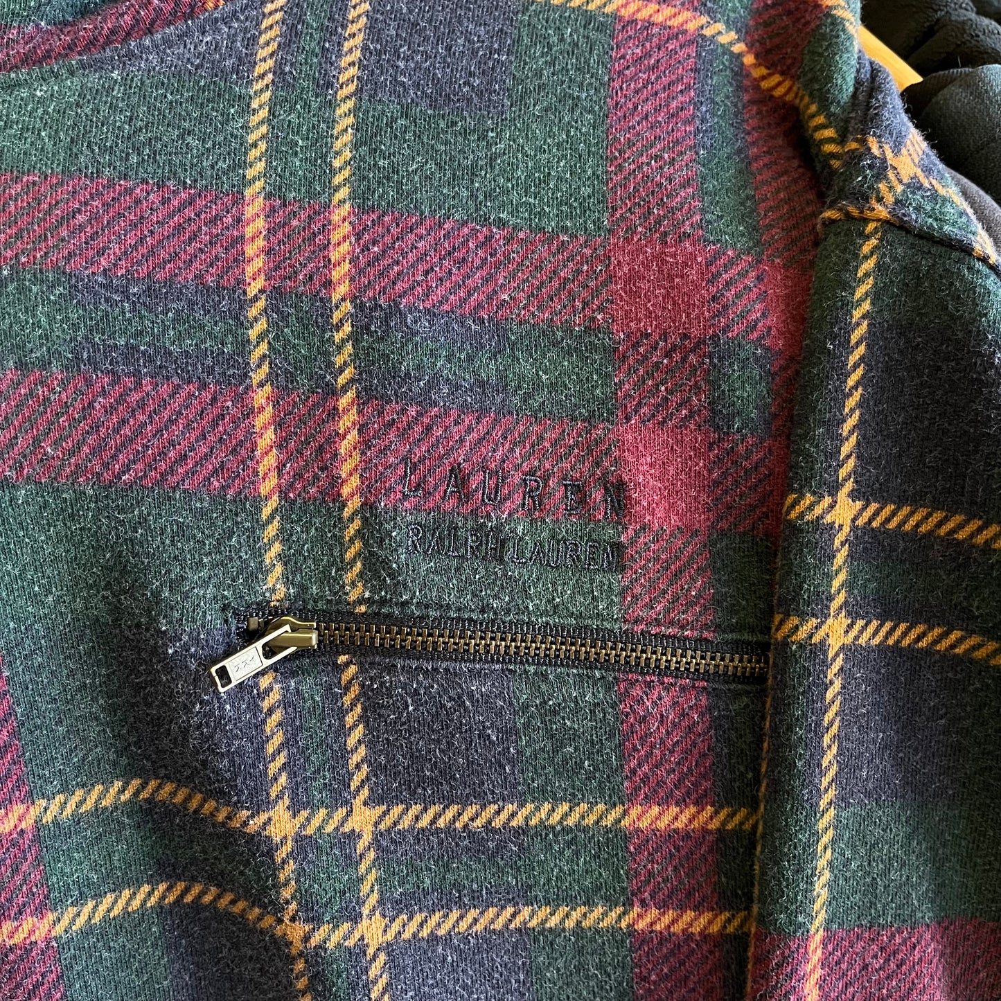 Vintage Ralph Lauren Striped Hoodie- Sz Women’s Lg