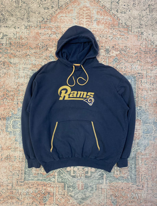 Vintage Rams Hoodie- Sz Lg