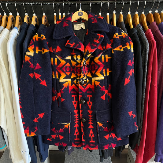 Rare Vintage 1970’s Pendleton Wool Coat- Sz Women’s Med/Lg