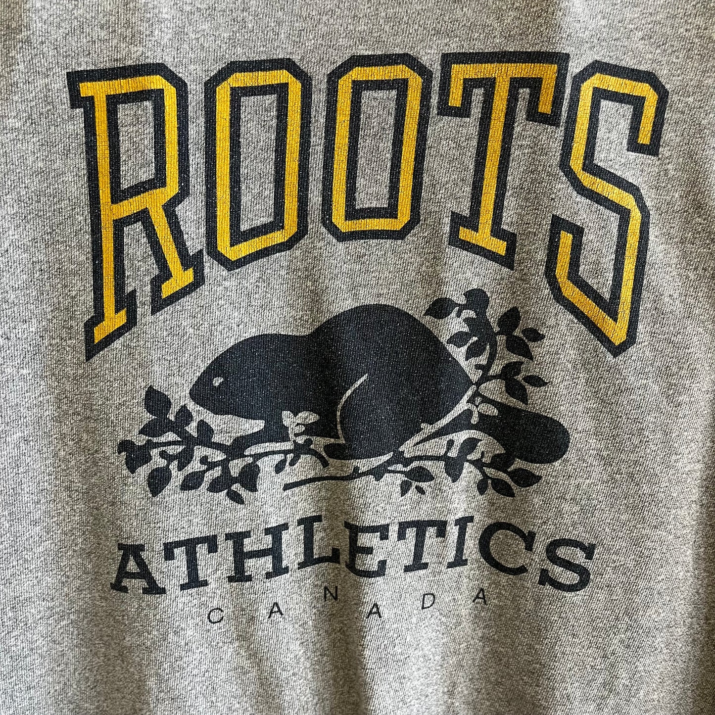 Vintage 90’s Rare Roots Canada Heavy Cotton Tee- Sz Lg