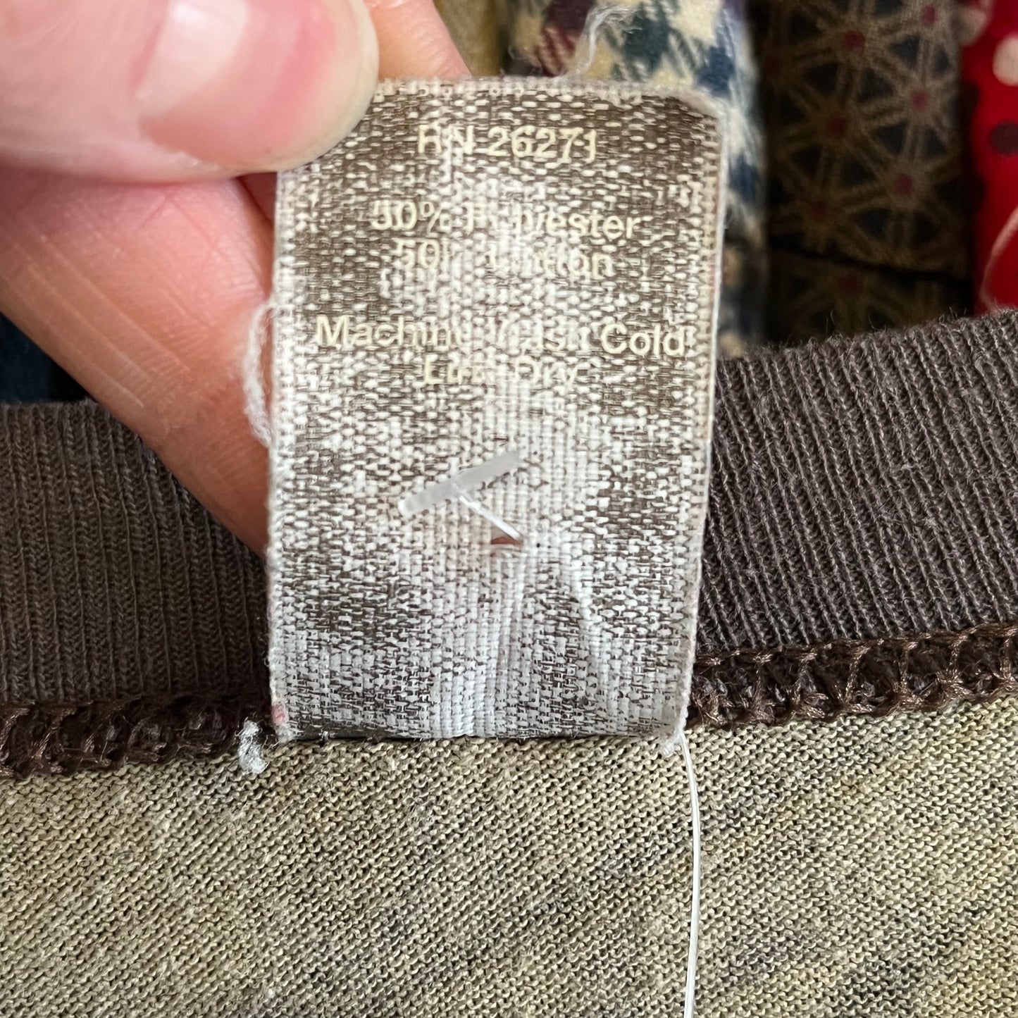 Vintage 80’s Camo Print Long Sleeve Hunting Tee- Sz XL