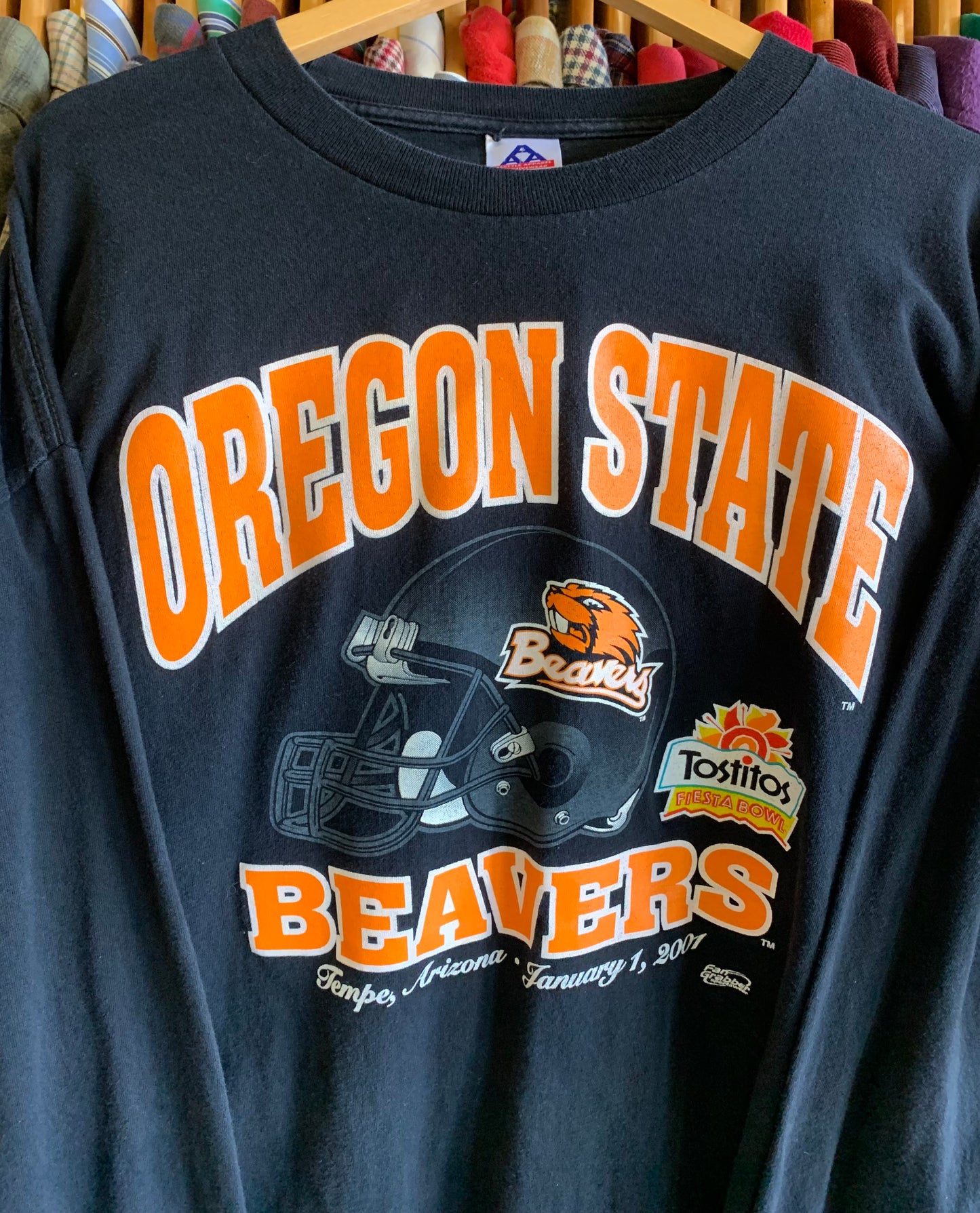 Vintage Beavers Football 2001 Fiesta Bowl Tee- Sz 2XL