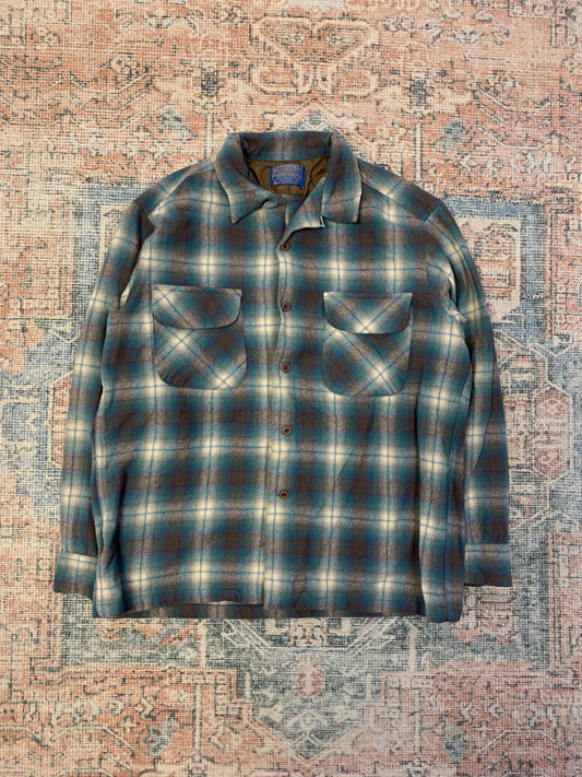 Vintage 1960’s Pendleton Wool Overshirt- Sz Lg