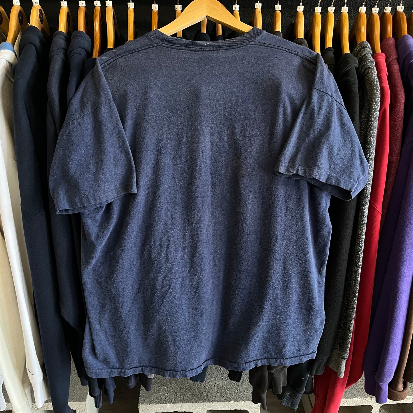 Vintage 80’s Lightly Distressed Stanford Tee- Sz Lg