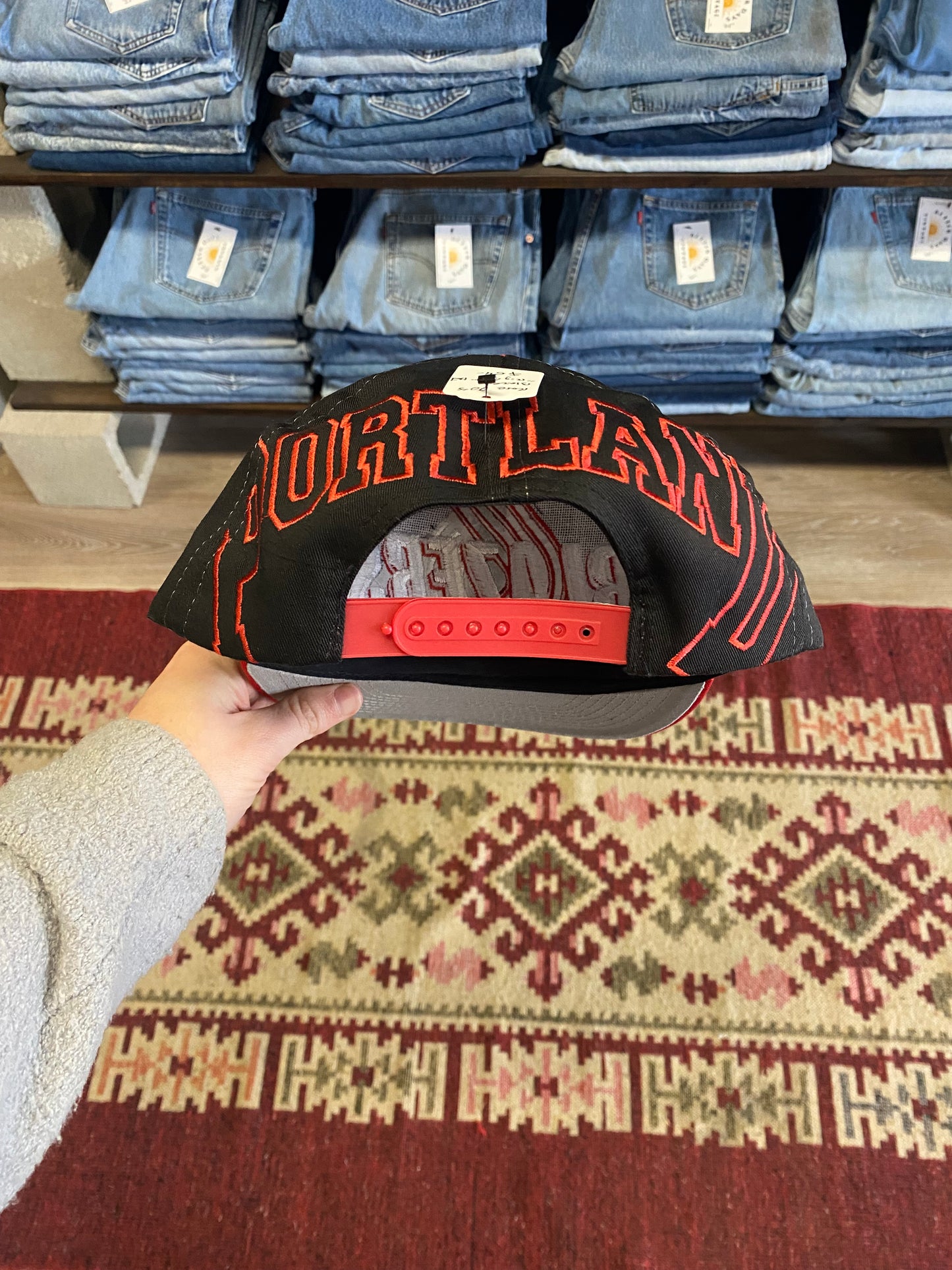 Vintage 90’s Blazers “Big Logo” Snapback Hat
