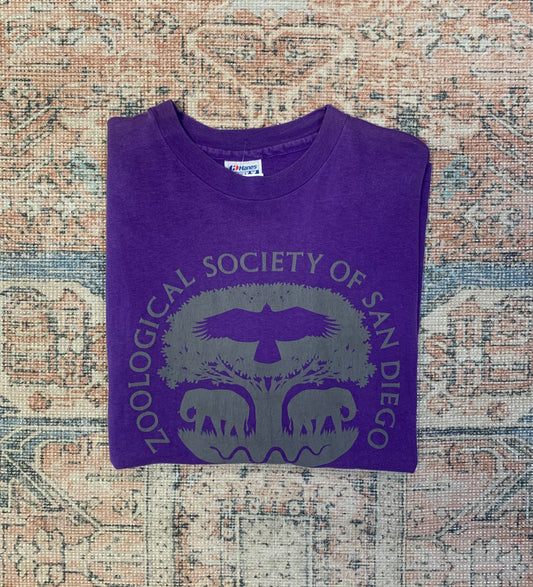 Vintage 80’s San Diego Zoo Tee- Sz Lg