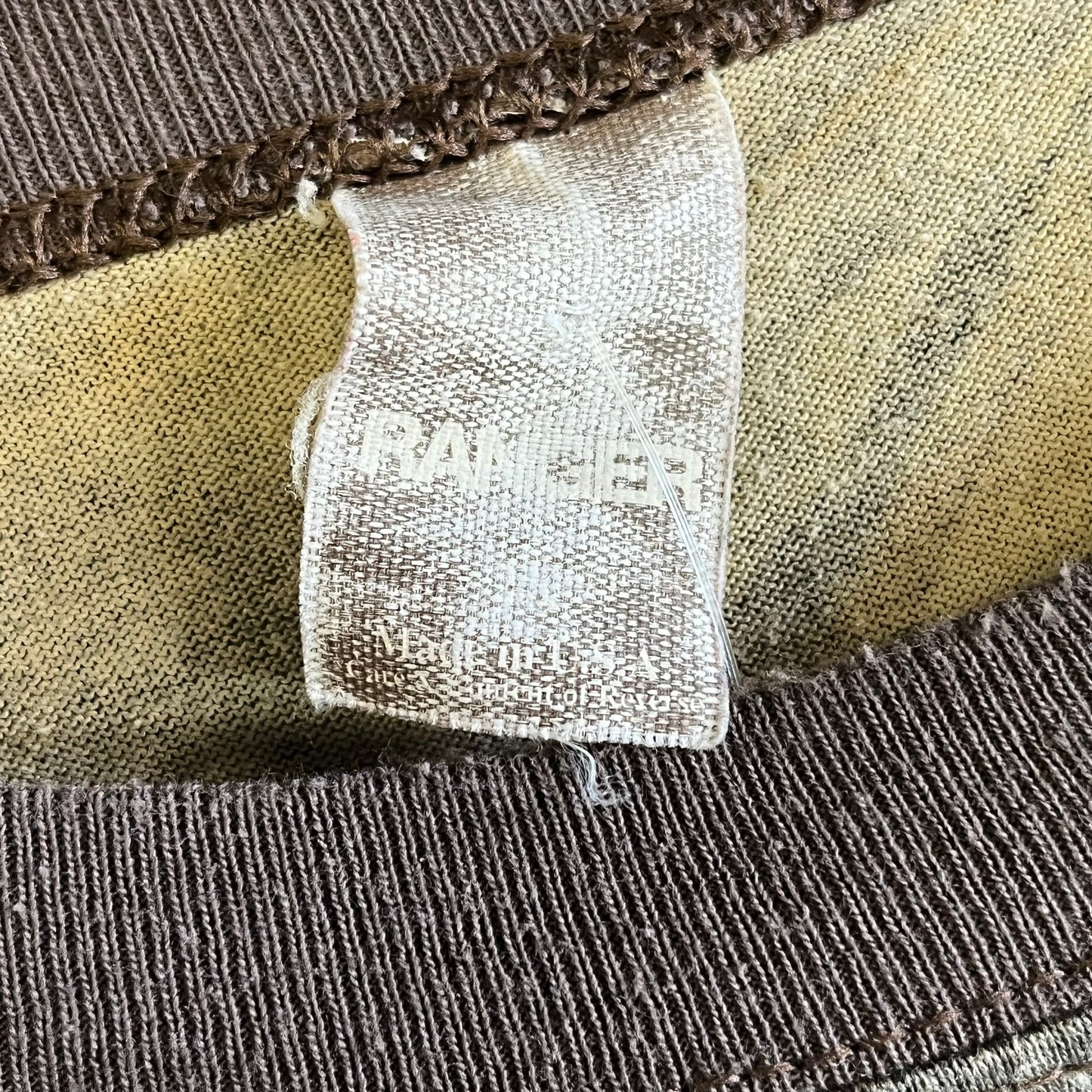 Vintage 80’s Camo Print Long Sleeve Hunting Tee- Sz XL