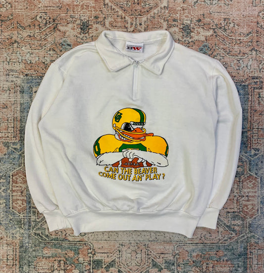 Vintage 80’s Ducks Sweatshirt- Sz Sm