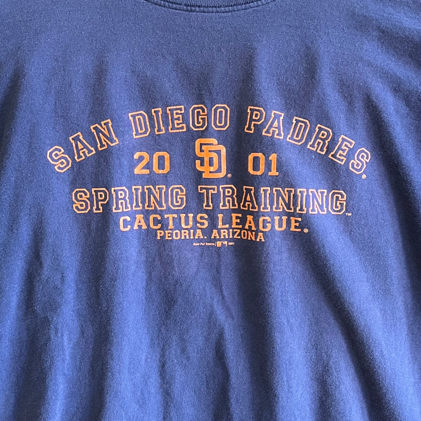 Perfectly Faded Vintage Padres Tee- Sz Lg