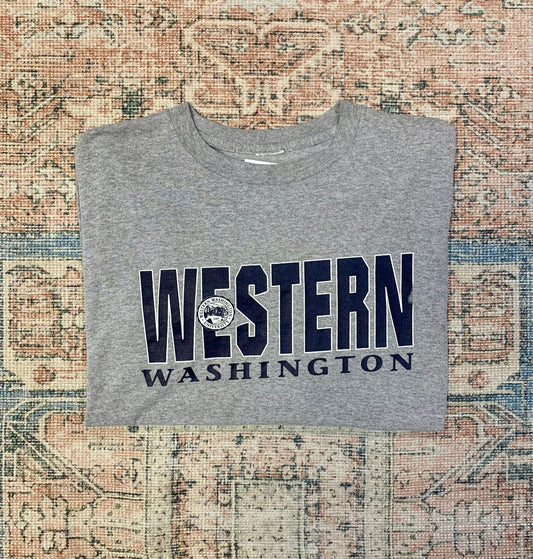 Vintage 90’s Western Washington University Tee- Sz Med