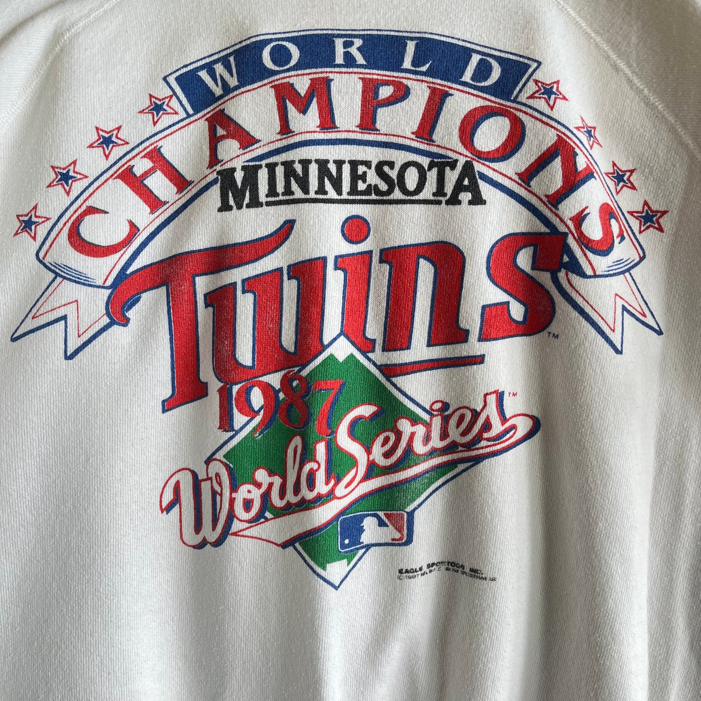 Vintage 80’s Minnesota Twins World Series Sweatshirt- Sz Lg