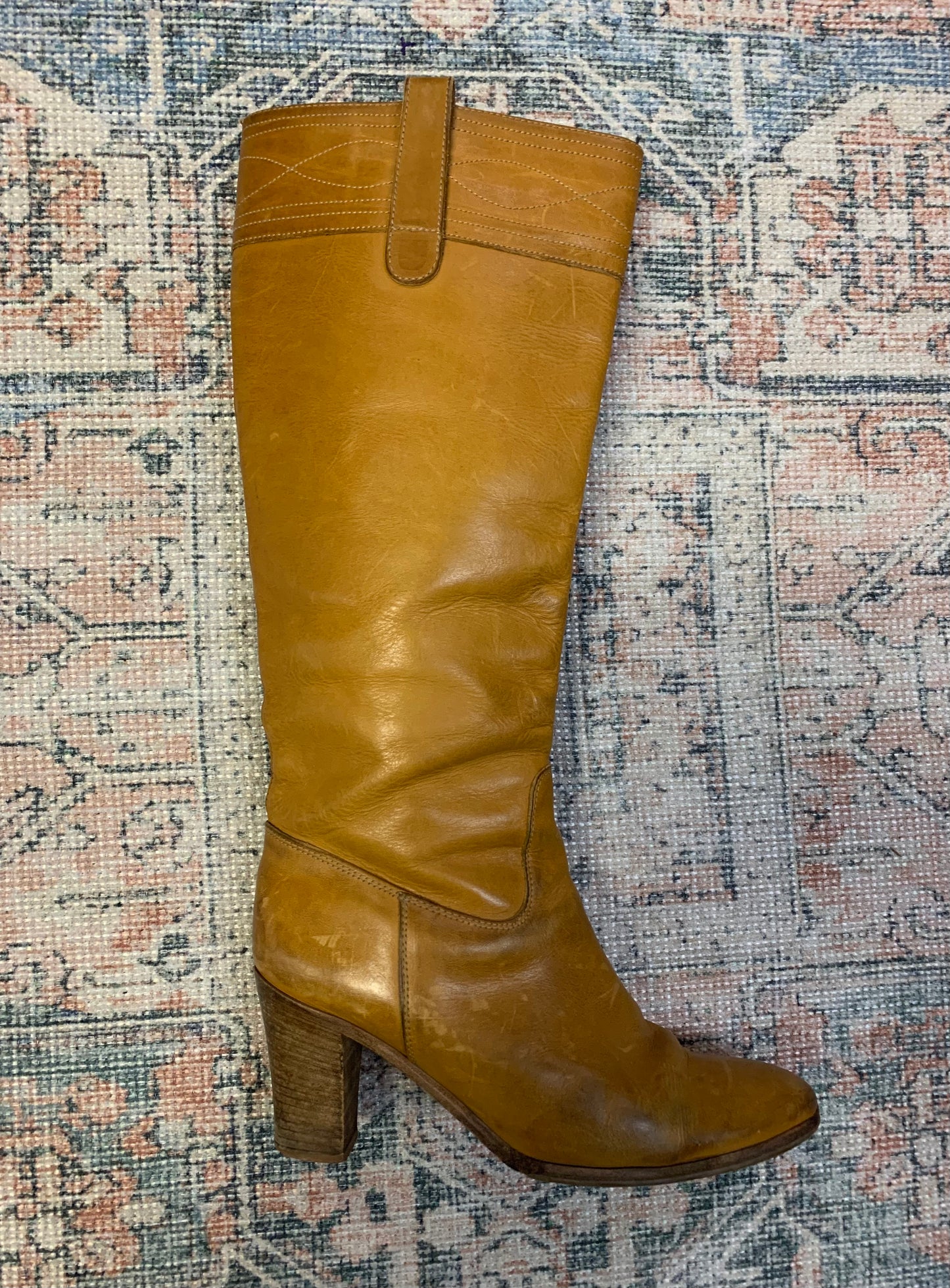 Vintage 90’s Italian Leather Boots- Women’s 8.5