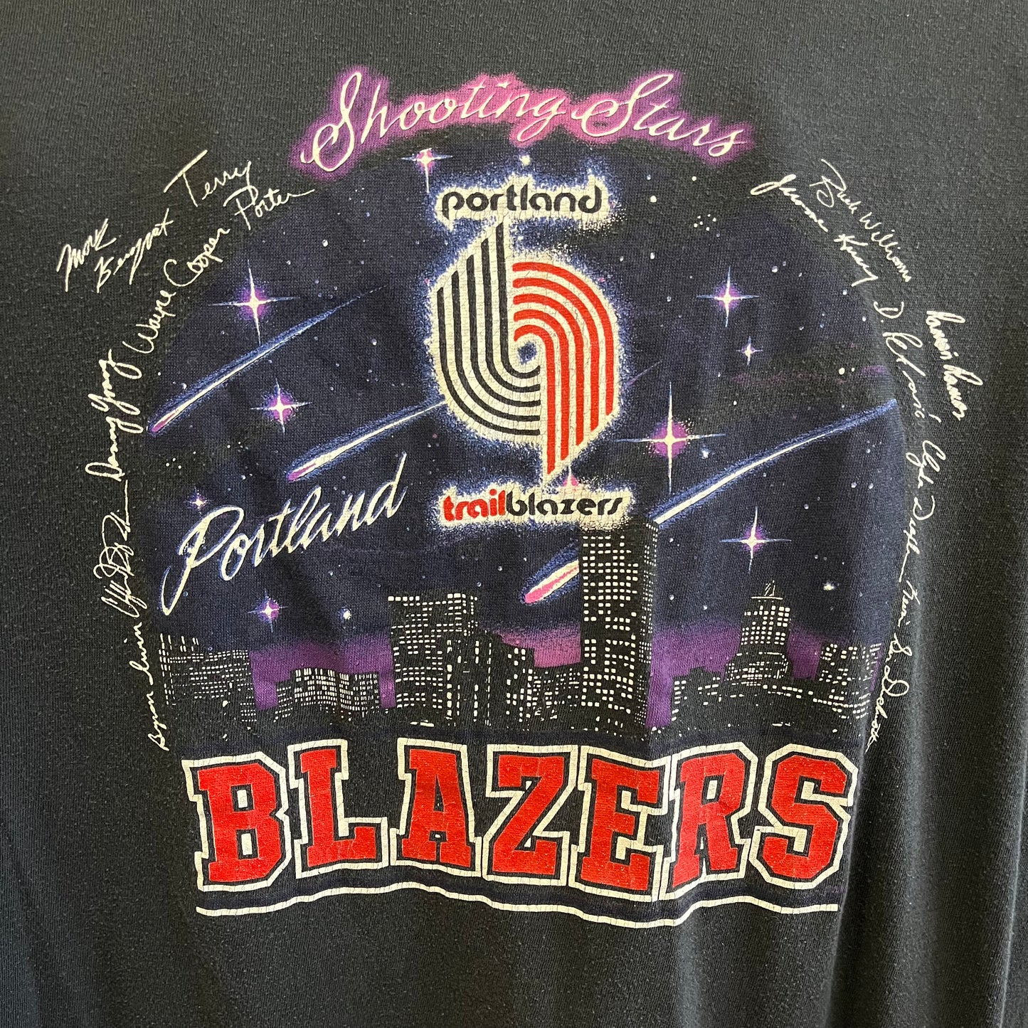Rare Vintage 80’s Blazers Tee- Sz Med