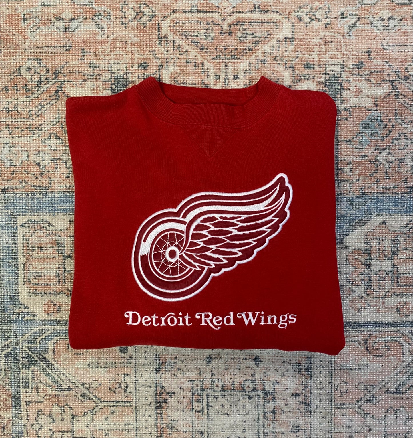 Vintage 90’s Red Wings Sweatshirt- Sz Med