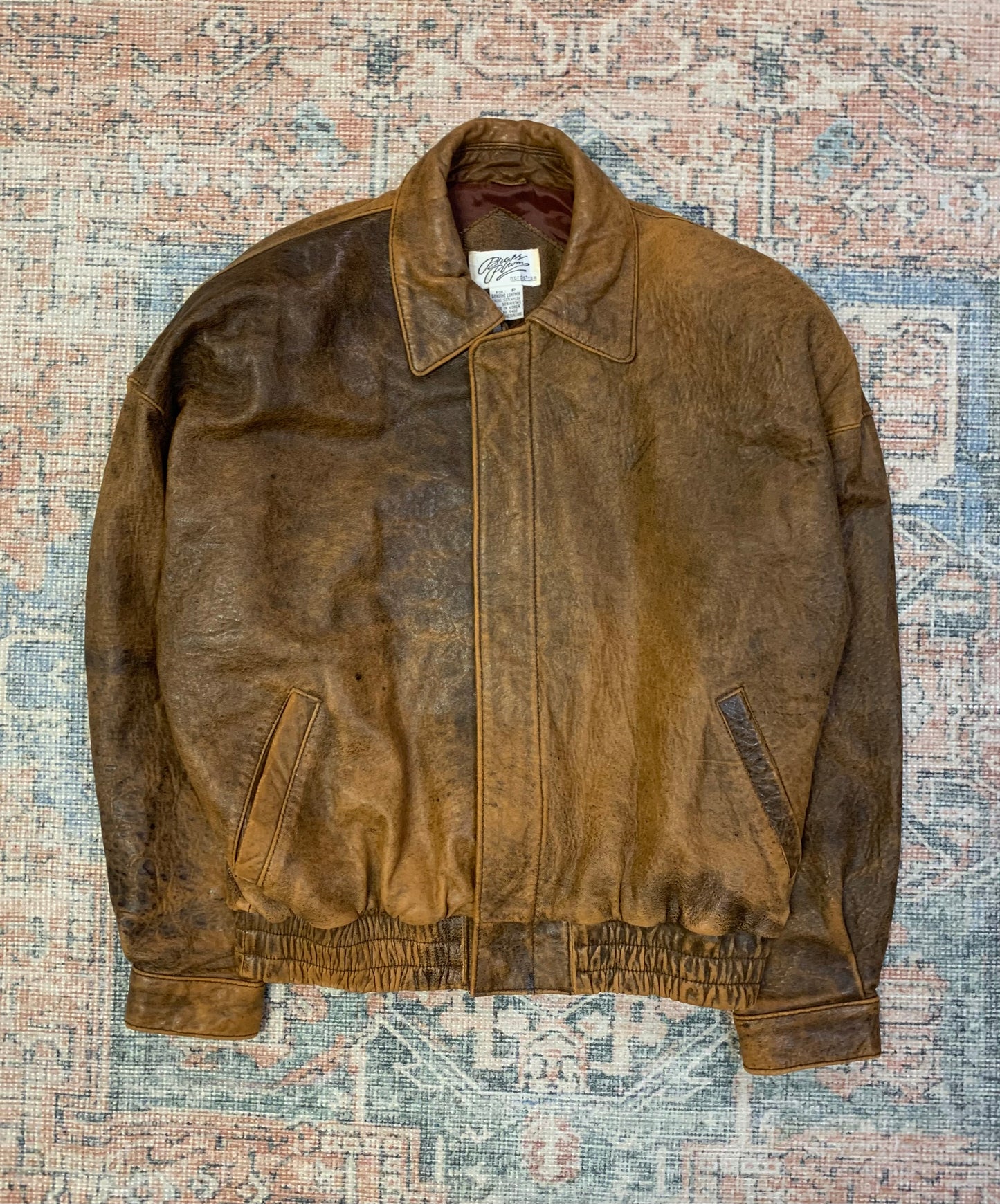 Vintage 80’s Leather Jacket- Women’s Medium