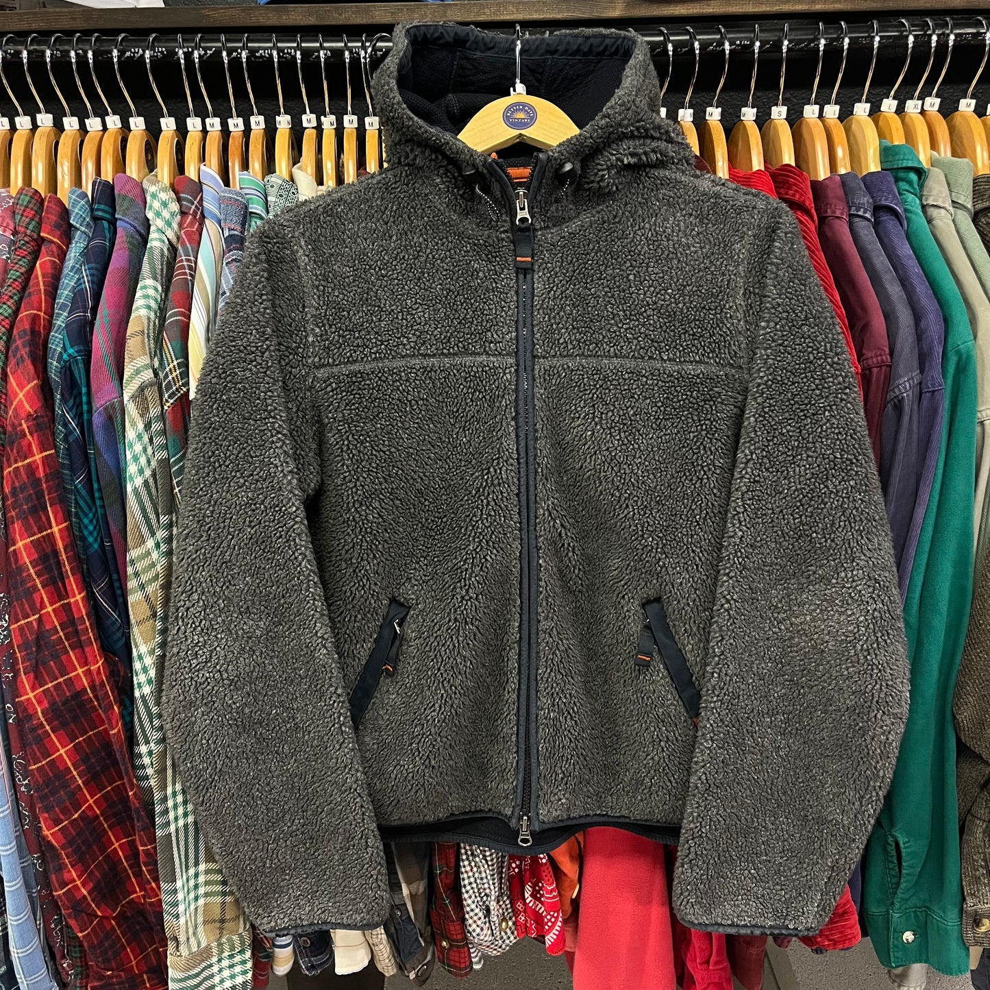 Vintage Abercrombie Zip Up Fleece Jacket- Sz Sm