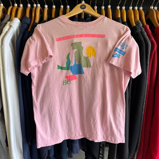 Vintage 80’s Nike Running Tee- Sz Med