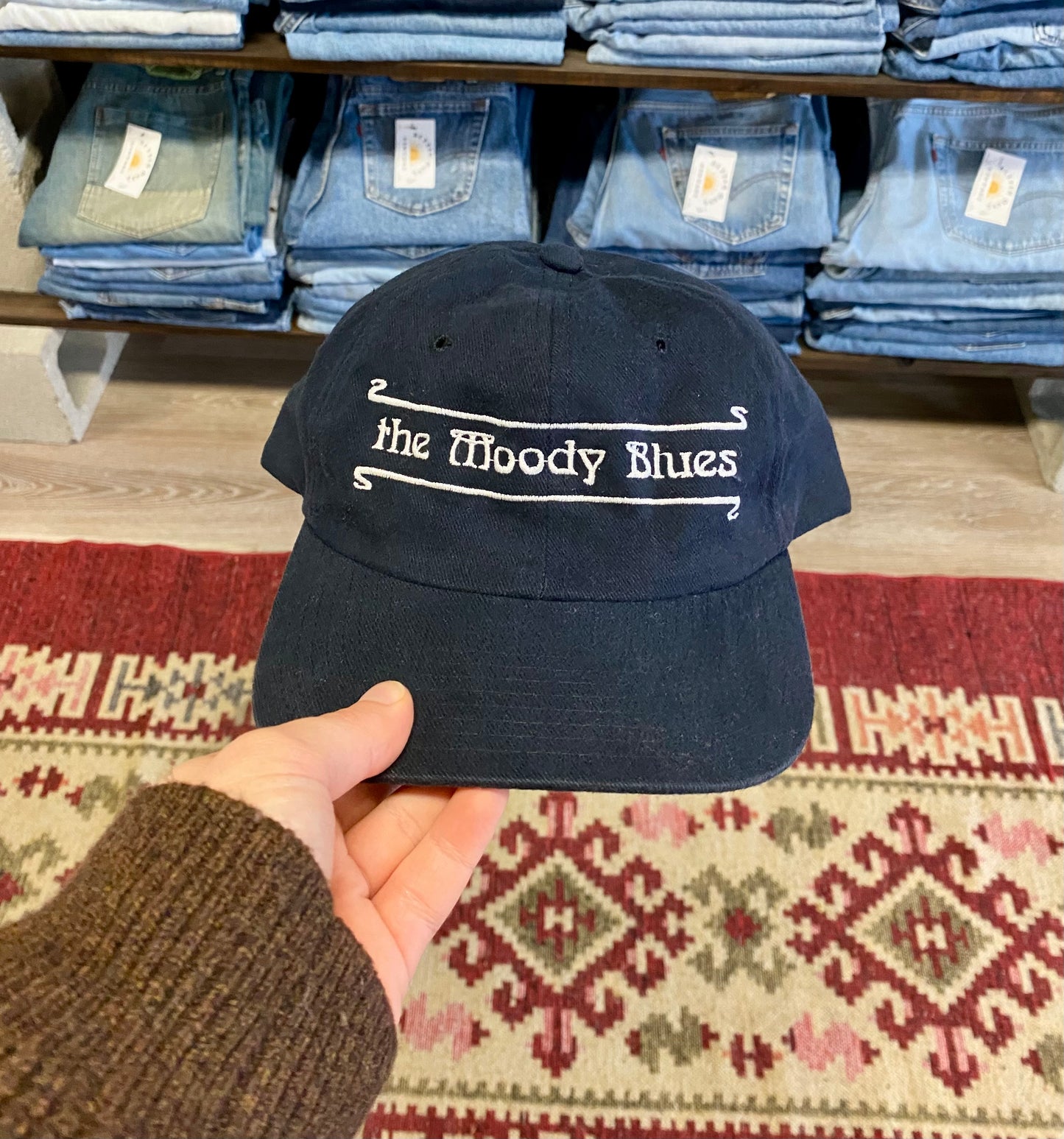 Vintage 90’s Moody Blues Rock Band Snapback Hat