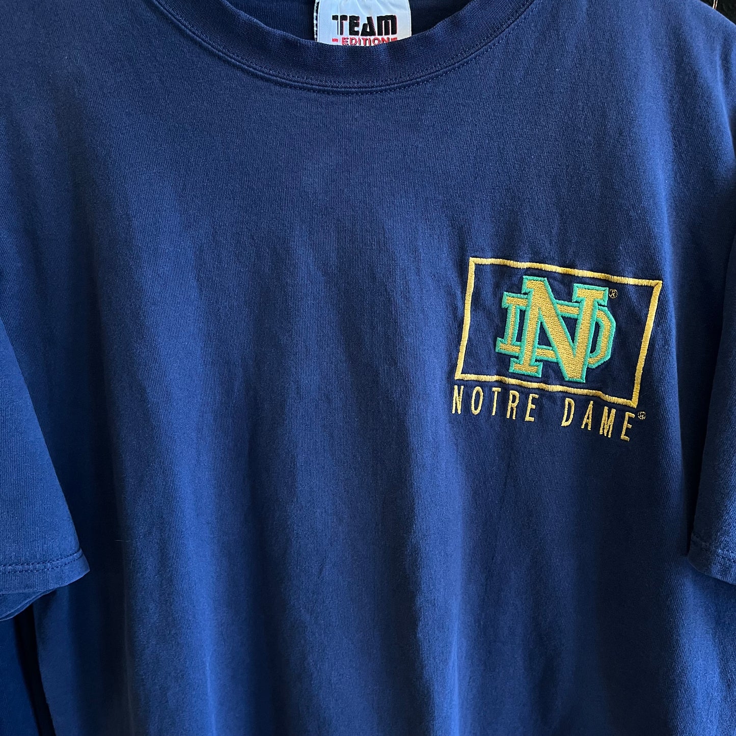 Vintage 90’s Notre Dame Collegiate Tee- Sz Lg