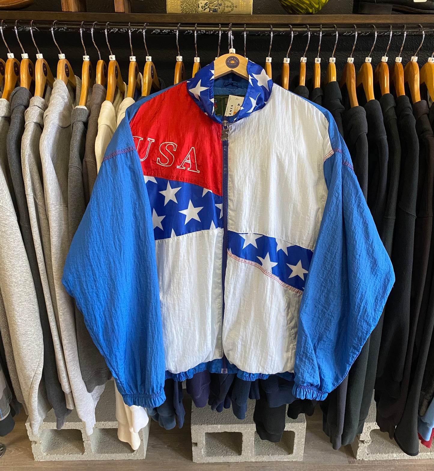 Vintage 1996 Starter USA Olympic Team Jacket- Sz Lg