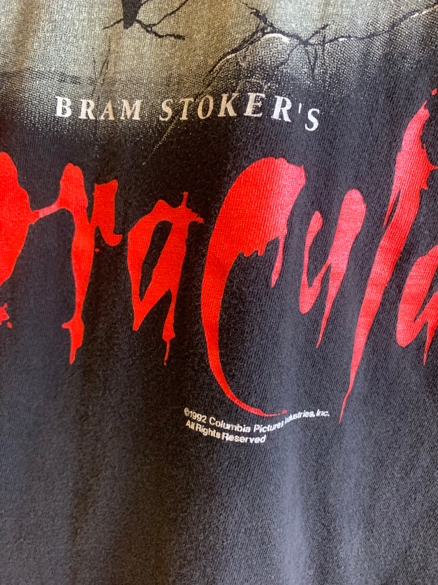 Vintage 1992 Dracula Movie Promo Tee- Sz Lg