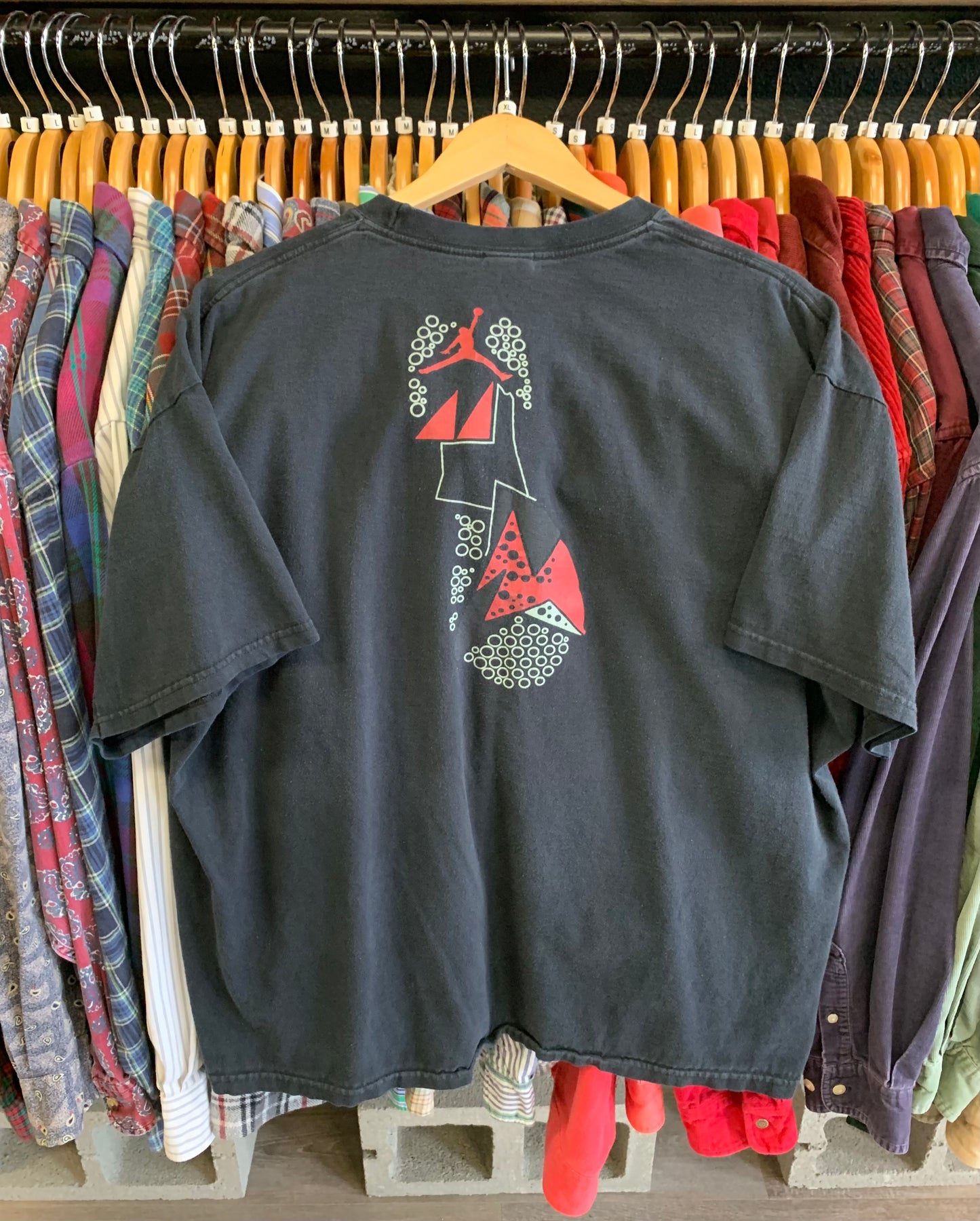 Vintage Jordan Retro 6 “Infrared”Sneaker Promo Tee- Sz XL