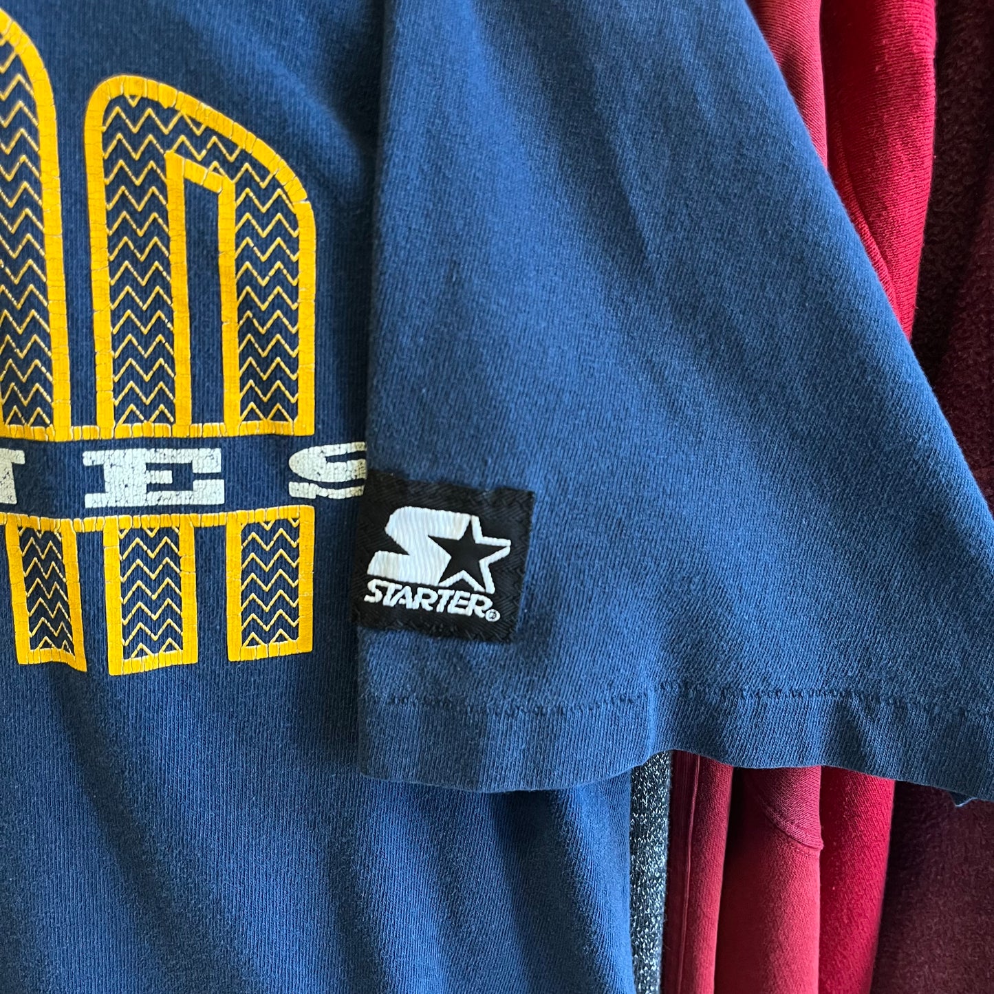 Vintage 90’s Starter Brand Michigan Collegiate Tee- Sz Lg