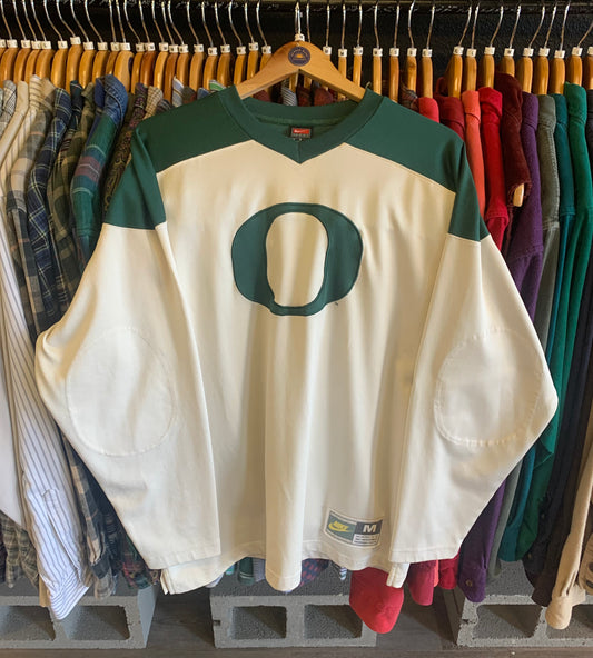 Vintage Nike x Oregon Ducks Hockey Jersey- Sz Med