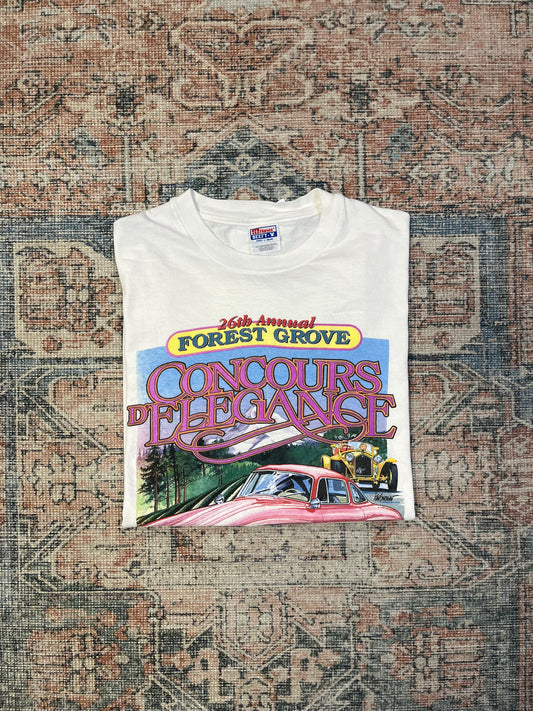 Vintage 90’s Car Tee- Sz Lg