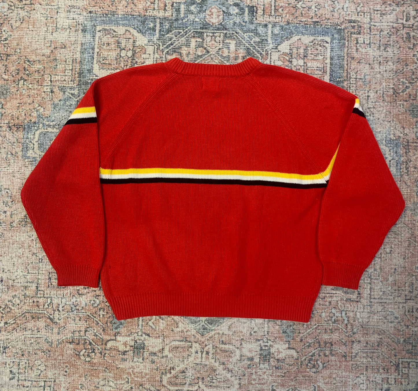 Vintage 1960’s Striped Sweater- Sz Lg