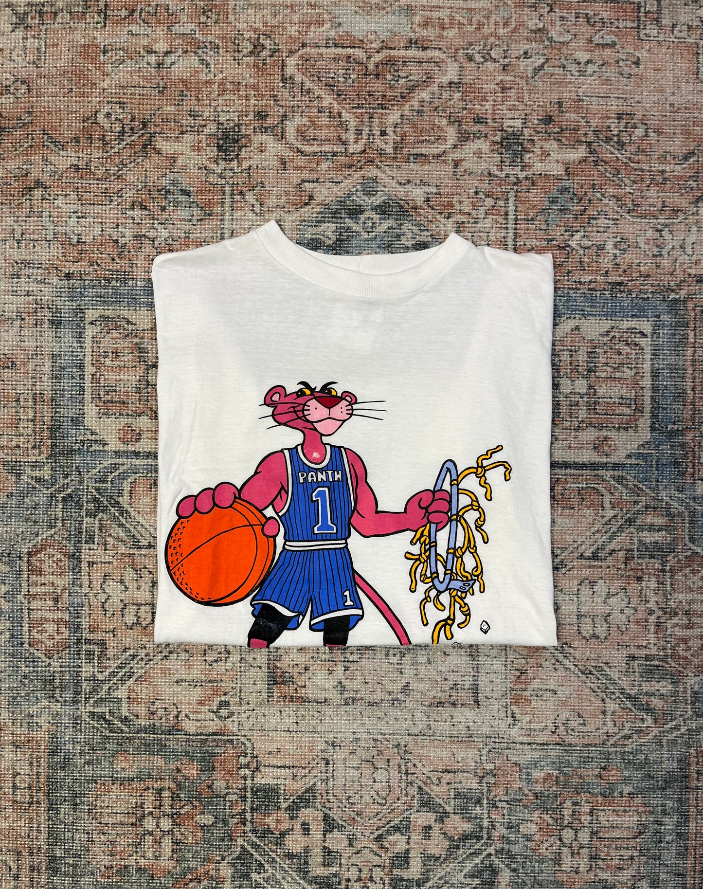 Vintage 90’s Pink Panther Orlando Magic Tee- Sz XL