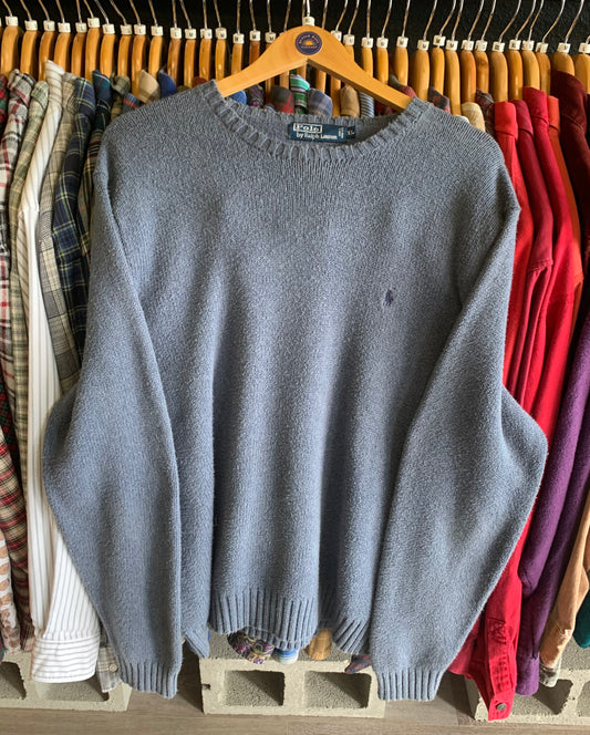 Vintage 90’s Polo Ralph Lauren Knit Sweater- Sz XL