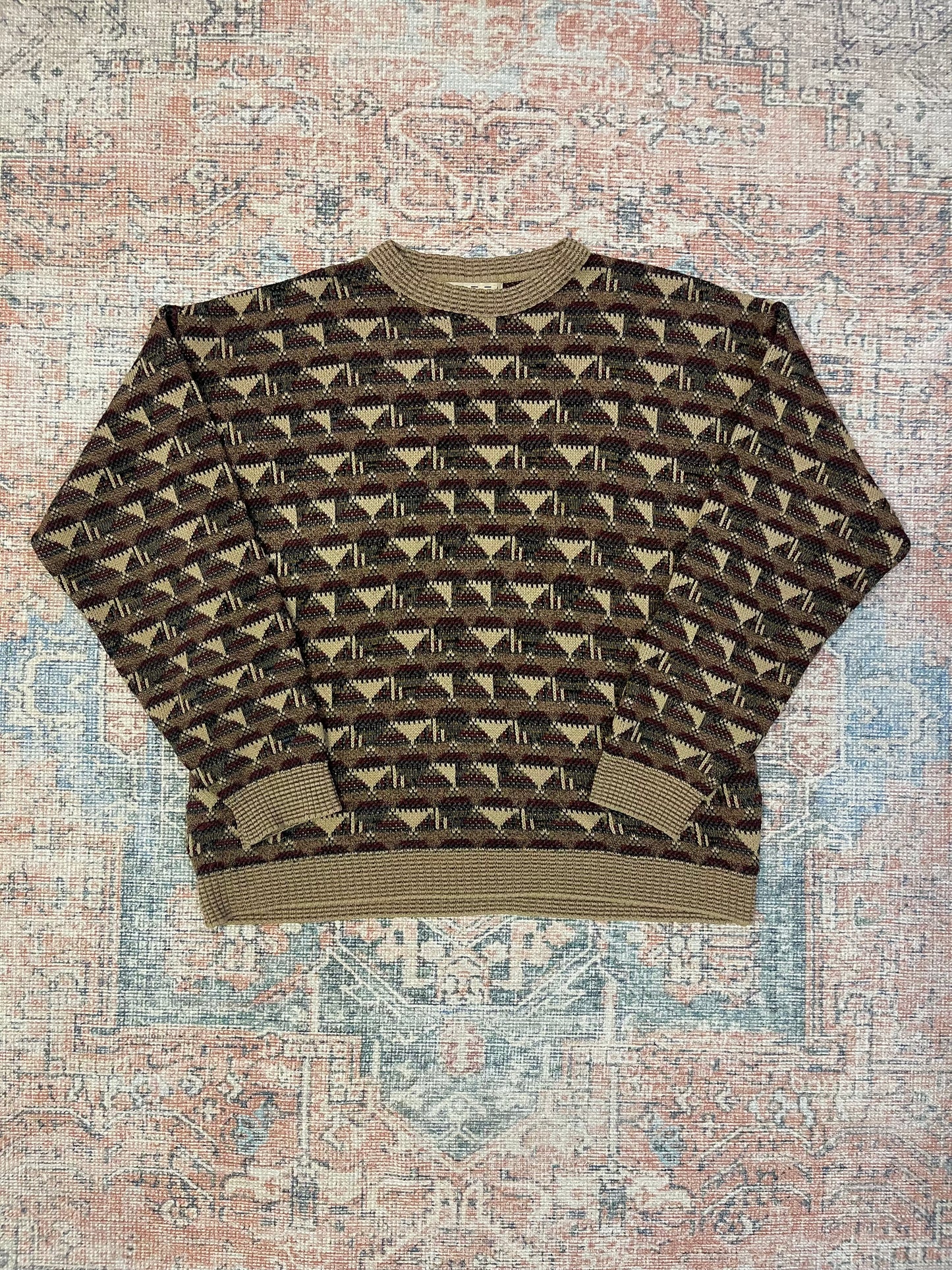 Vintage Grandpa Sweater- Sz Lg