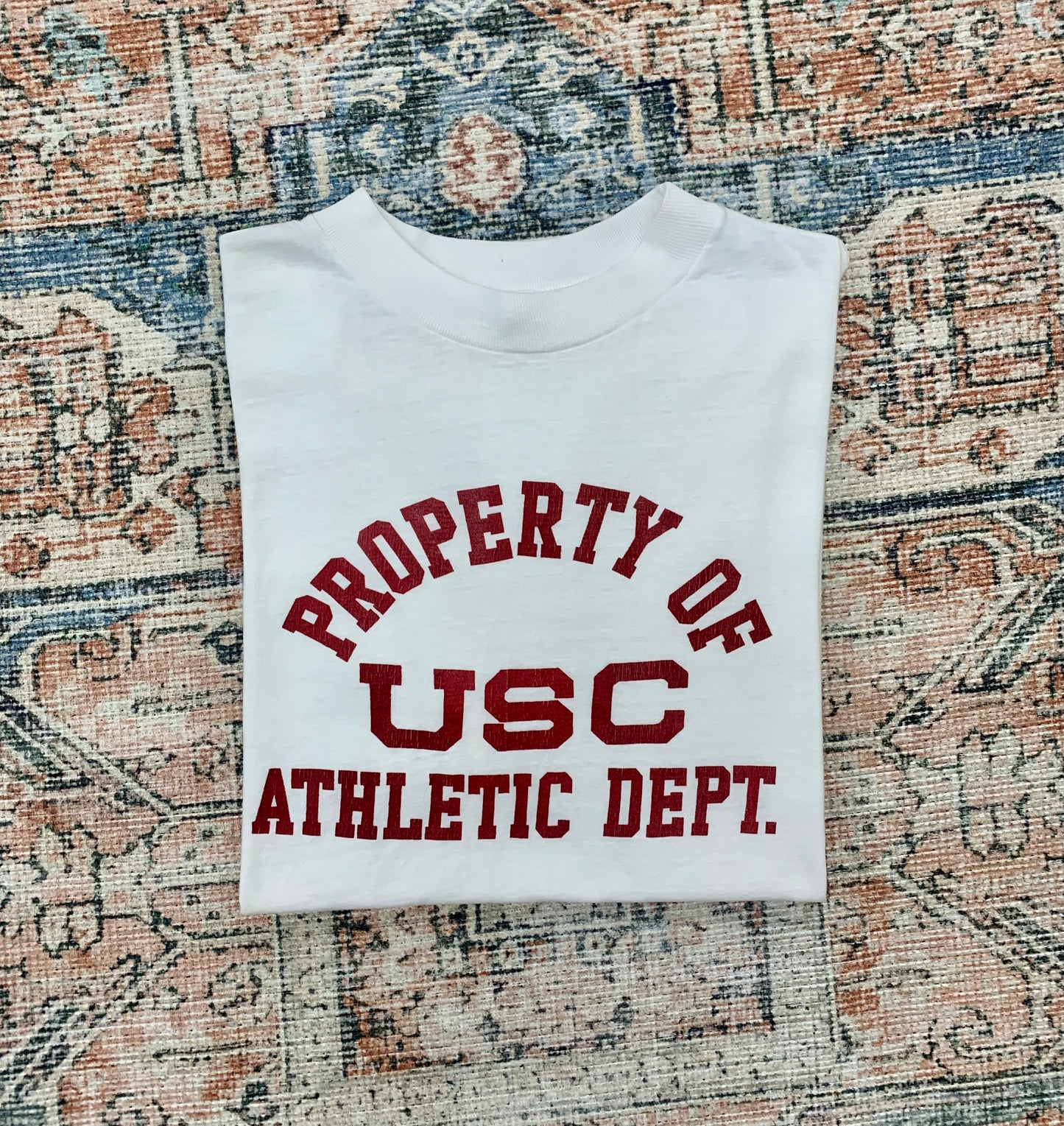 Vintage 70’s USC Tee- Sz Med