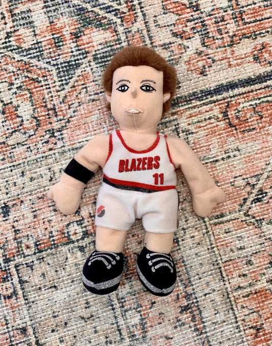 Vintage Sabonis Blazers Doll