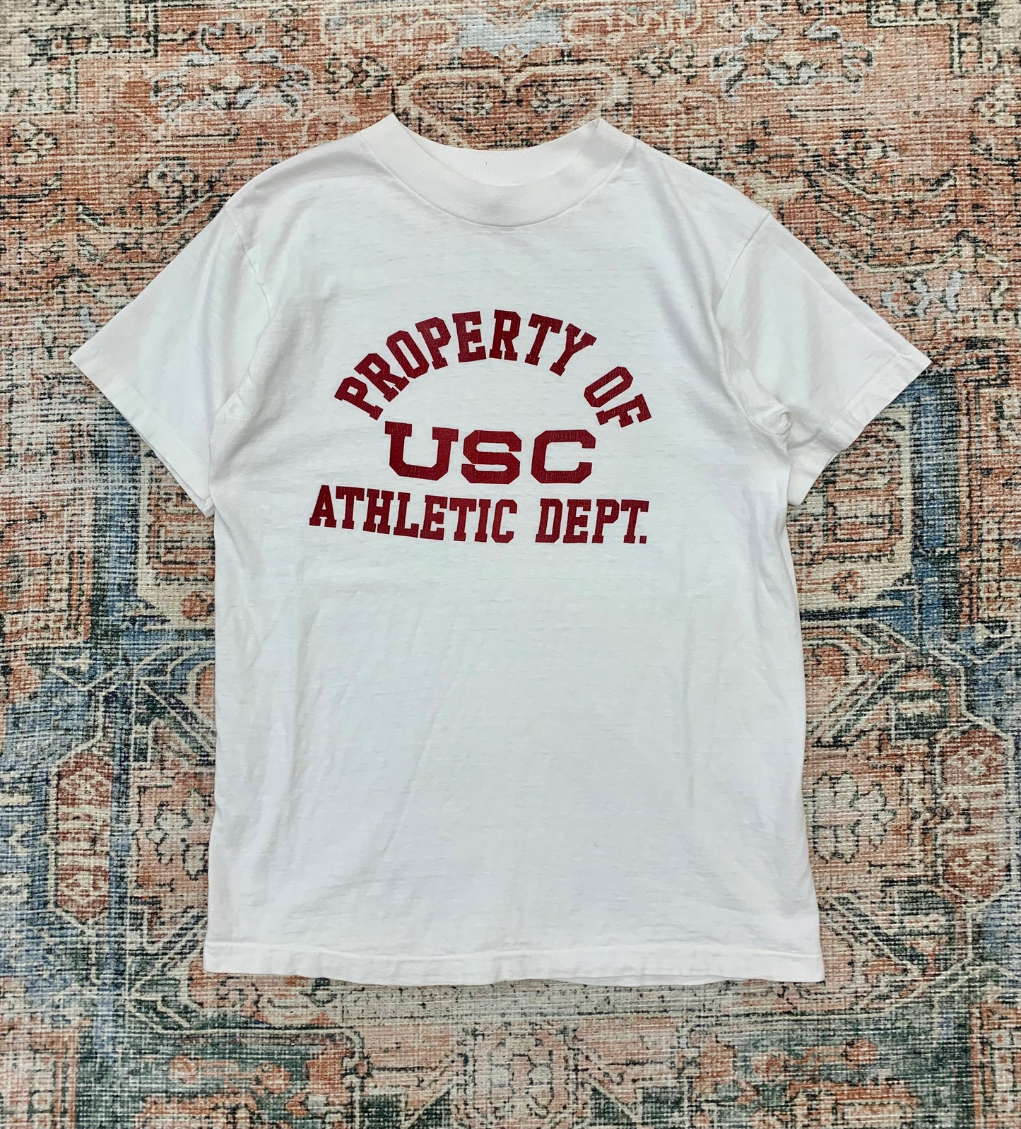 Vintage 70’s USC Tee- Sz Med